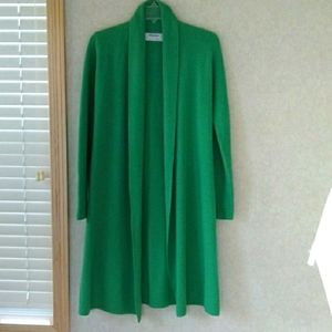 100% Cashmere Johnstons of Elgin Longline Cardigan